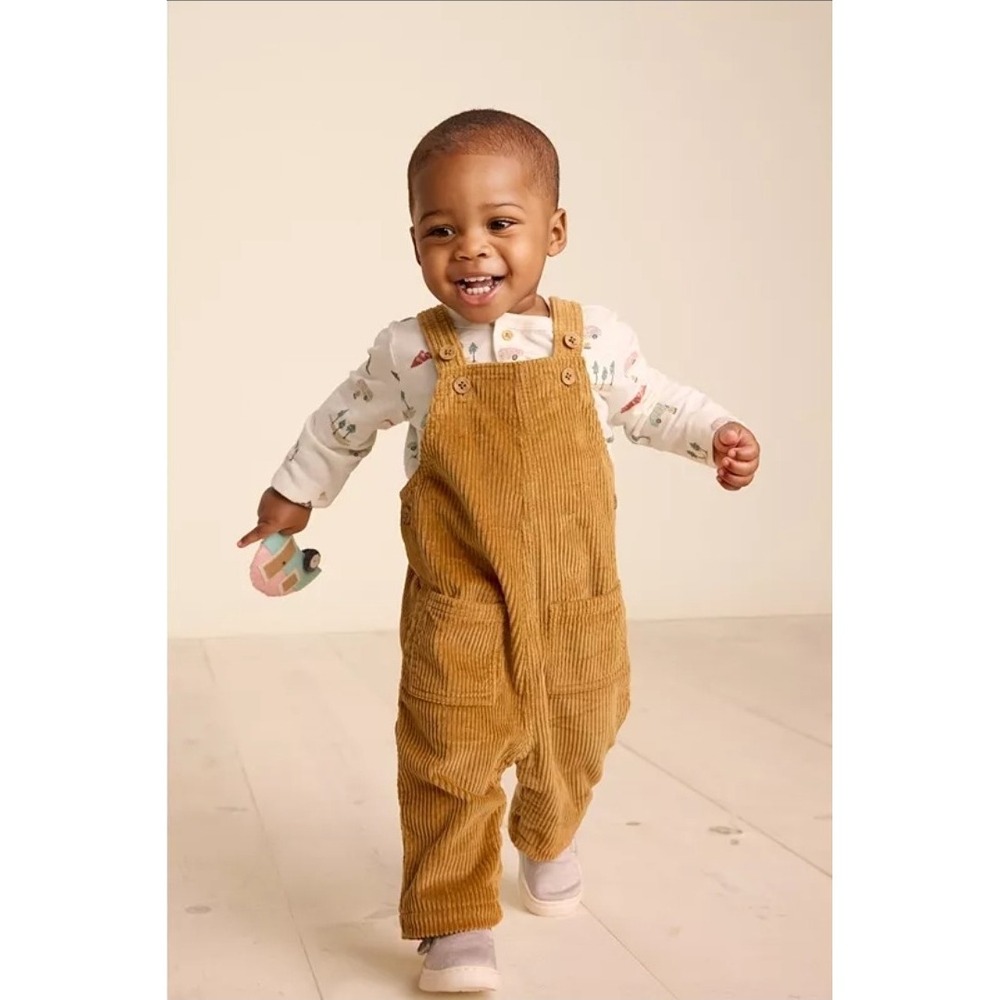 Little Co By Lauren Conrad Caramel Corduroy Overall Size 18 Months